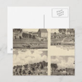 Verblijfselen van de slib briefkaart (Voorkant / Achterkant)