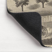 Verblijfselen van SA Nay en DM Winans Muismat (Hoek)