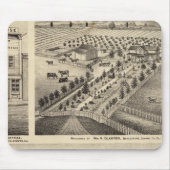 Verblijfselen van Wm N Gladden en mevrouw Ina B Mi Muismat (Voorkant)