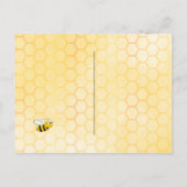 Verblijfsfeest voor hommels, met uitzondering van briefkaart (Achterkant)