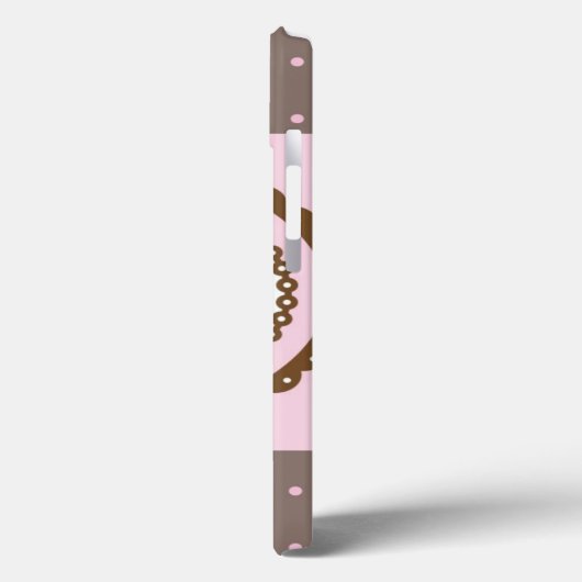 Verblijfskaart met cupcake Case-Mate iPhone case (Achterkant / Links)