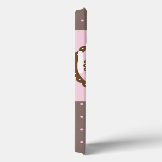 Verblijfskaart met cupcake Case-Mate iPhone case (Achterkant / Rechts)