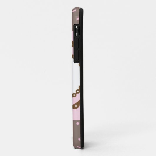 Verblijfskaart met cupcake Case-Mate iPhone case (Achterkant/links)