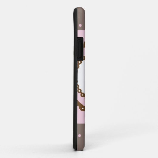 Verblijfskaart met cupcake Case-Mate iPhone case (Achterkant/rechts)