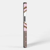 Verblijfskaart met cupcake iPhone hoesje (Rechterkant)