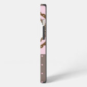 Verblijfskaart met cupcake iPhone hoesje (Linkerkant)
