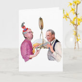 Verblijfskaart voor voeding kaart (Gele Bloem)