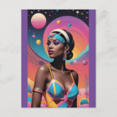 Verblijfster naar Faraway Horizons en Stranger Hea Briefkaart (Voorkant)