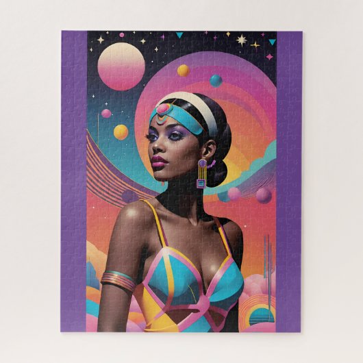 Verblijfster naar Faraway Horizons en Stranger Hea Legpuzzel (Verticaal)