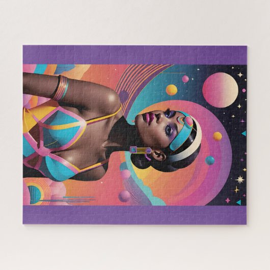 Verblijfster naar Faraway Horizons en Stranger Hea Legpuzzel (Horizontaal)