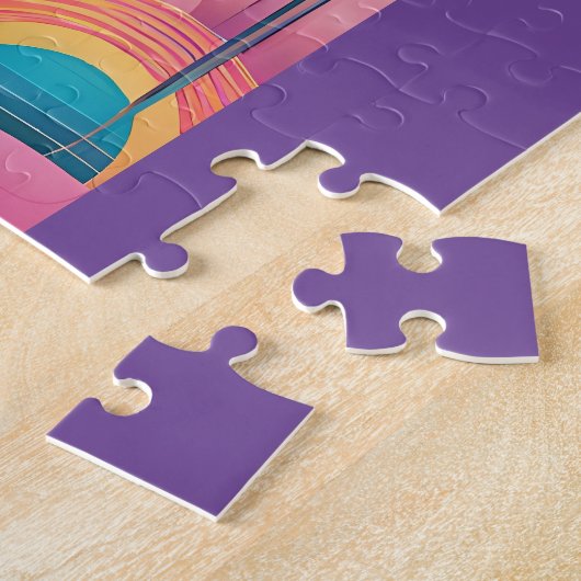 Verblijfster naar Faraway Horizons en Stranger Hea Legpuzzel (Zijkant)