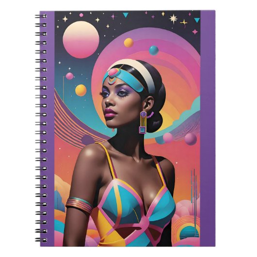 Verblijfster naar Faraway Horizons en Stranger Hea Notitieboek (Voorkant)