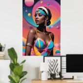 Verblijfster naar Faraway Horizons en Stranger Hea Poster (Thuiskantoor)