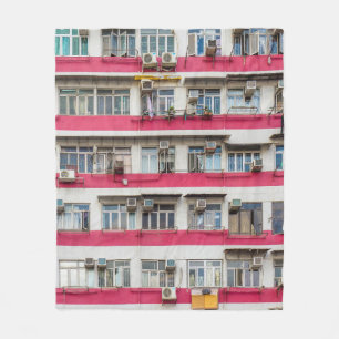 VERBLIJFSTITEL IN HONG KONG FLEECE DEKEN