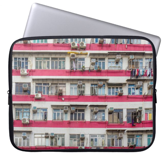 VERBLIJFSTITEL IN HONG KONG LAPTOP SLEEVE (Voorkant)