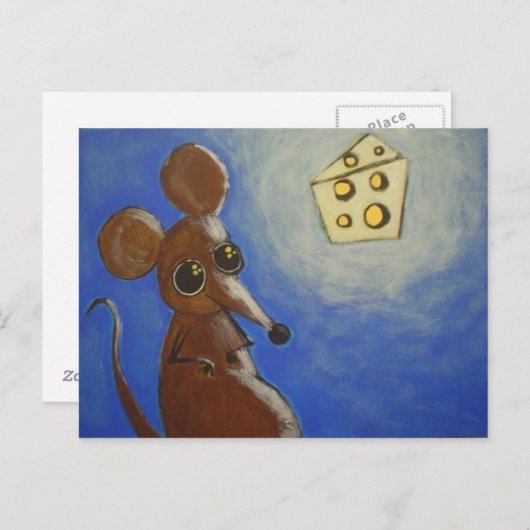 Verblind door het briefkaart (Voorkant / Achterkant)