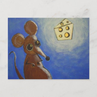 Verblind door het briefkaart