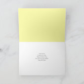 Verblind door het licht? Horizontaal Wenskaart Kaart (Binnen)