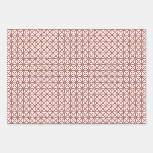 Verblindend Rose Goud Inpakpapier Vel (Voorkant)