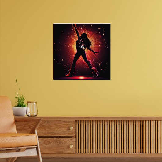 VERBLINDENDE DANS #1 POSTER (Woonkamer 2)