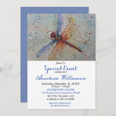 VERBLINDENDE LIBELLE FEEST EVENT UITNODIGING (Voorkant / Achterkant)