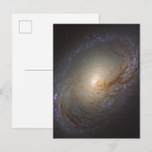 Verblote Lenticulaire Galaxy NGC 3368 Briefkaart (Voorkant / Achterkant)