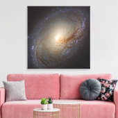 Verblote Lenticulaire Galaxy NGC 3368 Canvas Afdruk (Insitu (Woonkamer))