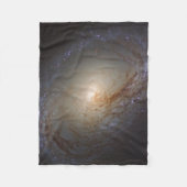 Verblote Lenticulaire Galaxy NGC 3368 Fleece Deken (Voorkant)
