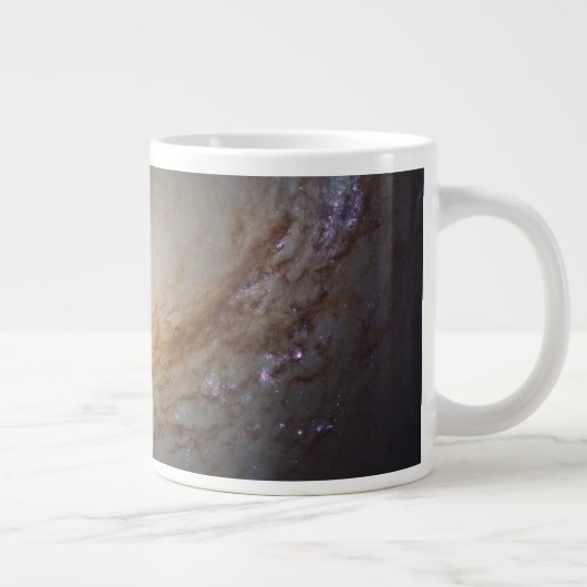 Verblote Lenticulaire Galaxy NGC 3368 Grote Koffiekop (Rechts)