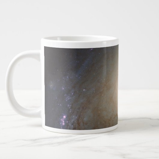 Verblote Lenticulaire Galaxy NGC 3368 Grote Koffiekop (Links)