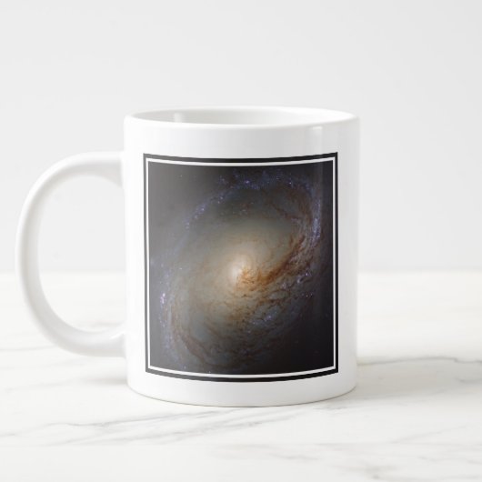 Verblote Lenticulaire Galaxy NGC 3368 Grote Koffiekop (Links)
