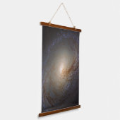 Verblote Lenticulaire Galaxy NGC 3368 Hangend Wandkleed (Gebogen)