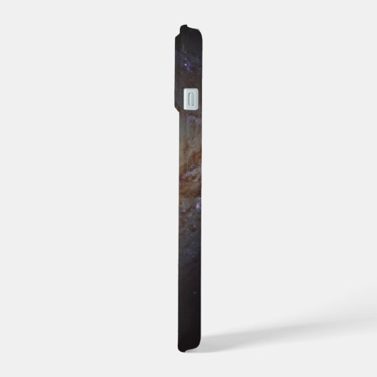 Verblote Lenticulaire Galaxy NGC 3368 iPhone 15 Case (Linkerkant)