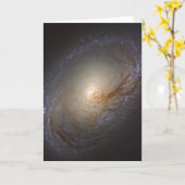 Verblote Lenticulaire Galaxy NGC 3368 Kaart (Gele Bloem)