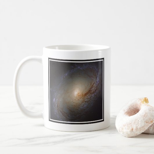Verblote Lenticulaire Galaxy NGC 3368 Koffiemok (Met donut)