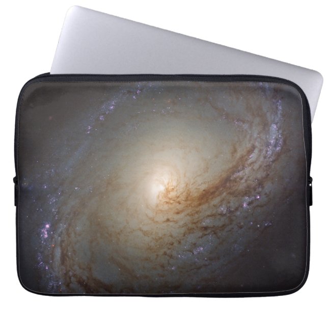 Verblote Lenticulaire Galaxy NGC 3368 Laptop Sleeve (Voorkant)