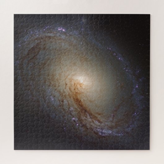 Verblote Lenticulaire Galaxy NGC 3368 Legpuzzel (Horizontaal)