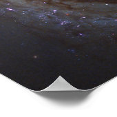 Verblote Lenticulaire Galaxy NGC 3368 Poster (Hoek)