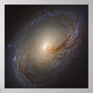 Verblote Lenticulaire Galaxy NGC 3368 Poster