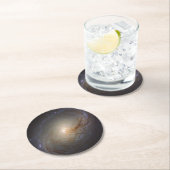 Verblote Lenticulaire Galaxy NGC 3368 Ronde Kartonnen Onderzetter (Insitu)