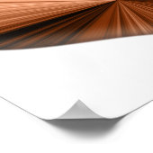 Verbluffend 3D-Poster voor hartontwerp Poster (Hoek)