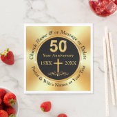 Verbluffend, 50e Kerk Jubileum, servetten 3 maten (Insitu)