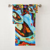 Verbluffend Abstract patroon Bad Handdoek (Insitu)