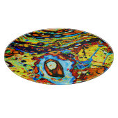 Verbluffend Abstract patroon Snijplank (Hoek)