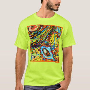 Verbluffend Abstract patroon T-shirt
