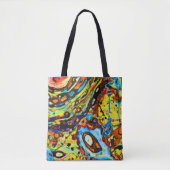 Verbluffend Abstract patroon Tote Bag (Voorkant)