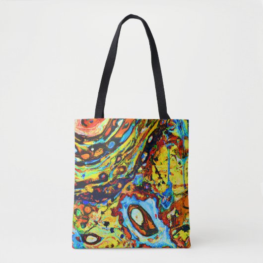 Verbluffend Abstract patroon Tote Bag (Voorkant)