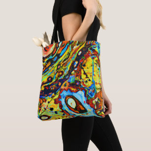 Verbluffend Abstract patroon Tote Bag