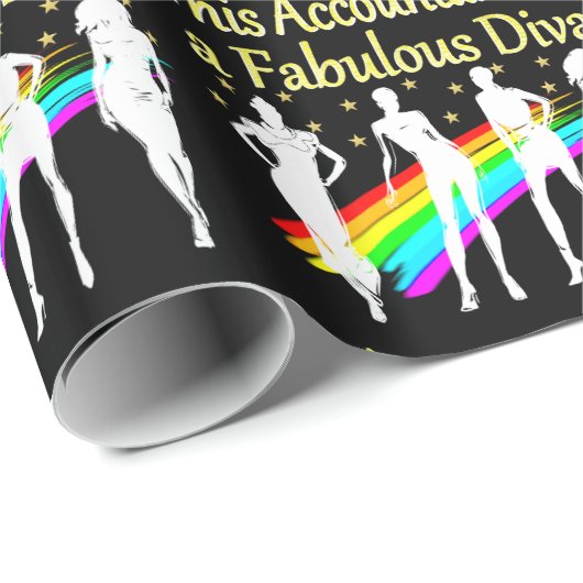 VERBLUFFEND ACCOUNTANT DIVA DESIGN CADEAUPAPIER (Rol Hoek)