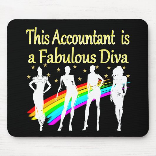 VERBLUFFEND ACCOUNTANT DIVA DESIGN MUISMAT (Voorkant)